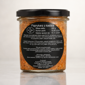 Paprykarz ze świeżego łososia ~300 g