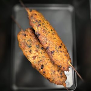kofta ze świeżego łososia z ziołami