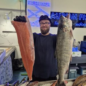 Łosoś dziki kanadyjski (Chum) - filet, sztuka~700g