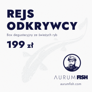 degustacja ryb, box prezentowy, świeże ryby aurum fish