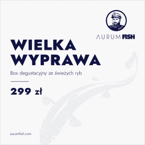 degustacja ryb, Box degustacyjny ryby świeże wielka wyprawa Aurum Fish Mateusz Peszka